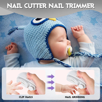 Smart Automatic Nail Clipper 2-in-1 – Professional Manicure at Home