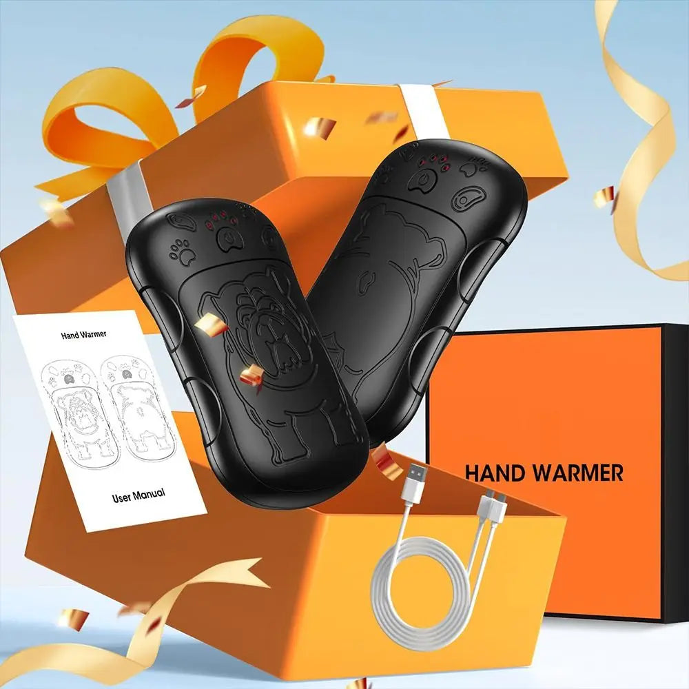 Portable Rechargeable Hand Warmers (2-Pack) – Magnetic Electric Pocket Heater