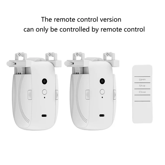 Smart Curtain Robot – Automatic Curtain Opener with Remote Control (T/U Rail Compatible)
