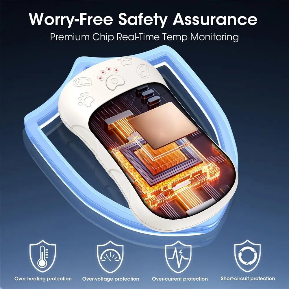 Portable Rechargeable Hand Warmers (2-Pack) – Magnetic Electric Pocket Heater