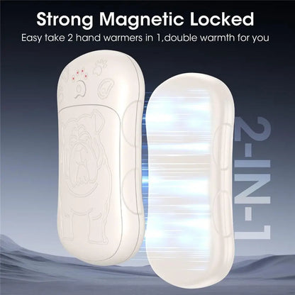 Portable Rechargeable Hand Warmers (2-Pack) – Magnetic Electric Pocket Heater