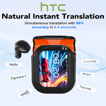 HTC NE20 Bluetooth 6.0 Translator Earphones – Waterproof Wireless Headphones with Long Battery Life