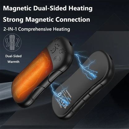Portable Rechargeable Hand Warmers (2-Pack) – Magnetic Electric Pocket Heater