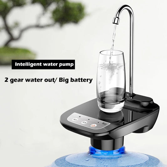 USB Rechargeable Electric Water Pump – Portable Automatic Dispenser for Home & Office