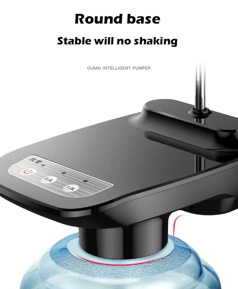 USB Rechargeable Electric Water Pump – Portable Automatic Dispenser for Home & Office