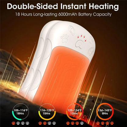 Portable Rechargeable Hand Warmers (2-Pack) – Magnetic Electric Pocket Heater