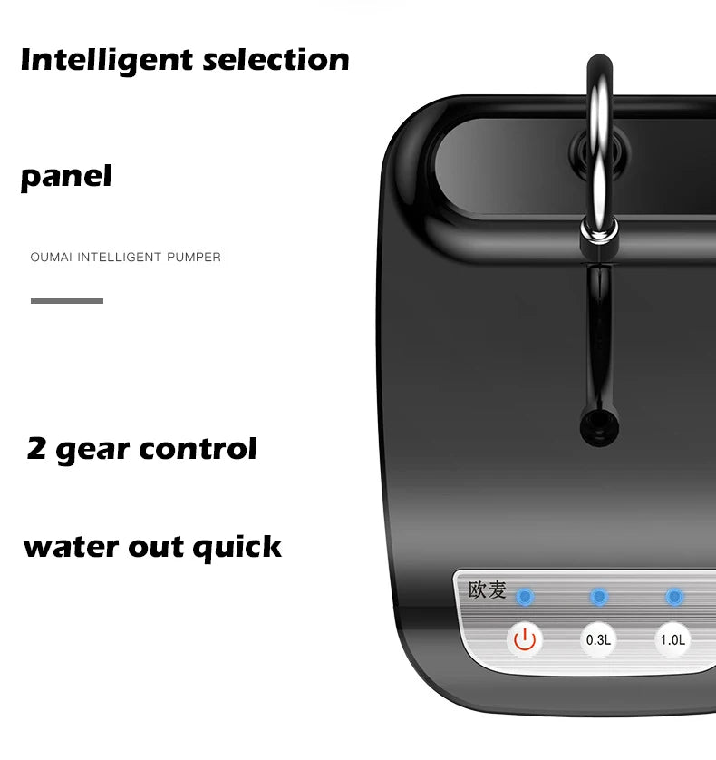 USB Rechargeable Electric Water Pump – Portable Automatic Dispenser for Home & Office