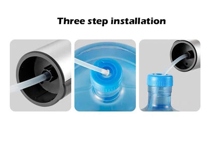 USB Rechargeable Electric Water Pump – Portable Automatic Dispenser for Home & Office